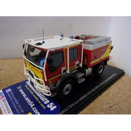 Renault D14 Gimaex CCFM U Gimaex Securité Civile Pompier Alerte0155