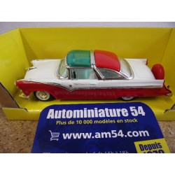 Ford Crown Victoria Red - White 1955 94202 YatMing Lucky Die Cast