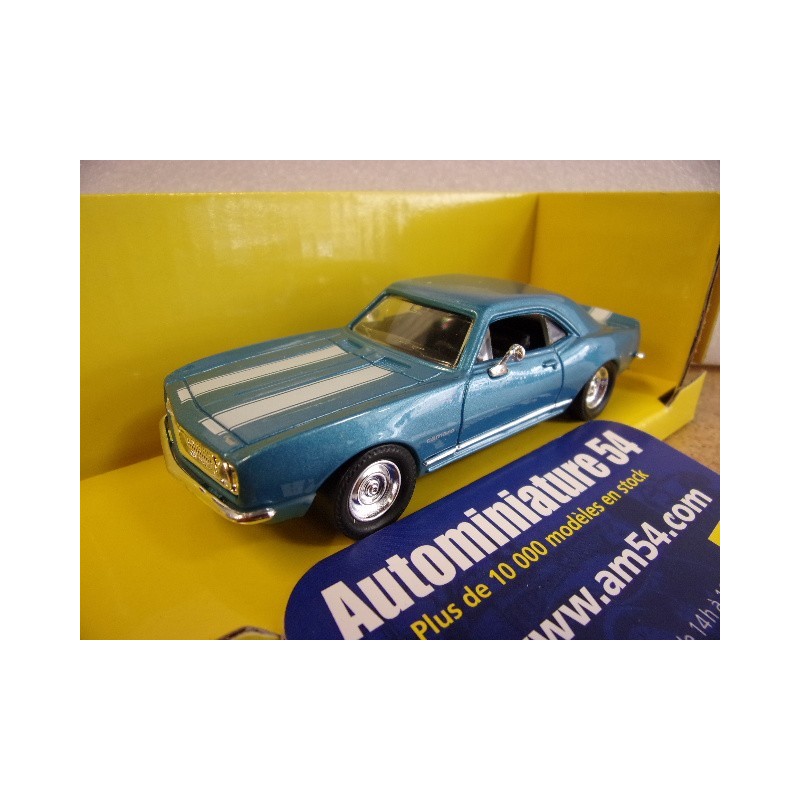Chevrolet Camaro Z28 Blue 1967 94216 YatMing Lucky Die Cast