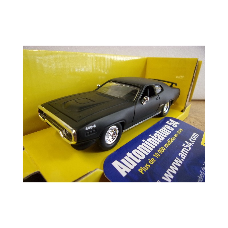 Plymouth GTX Black 1971 94218BK YatMing Lucky Die Cast