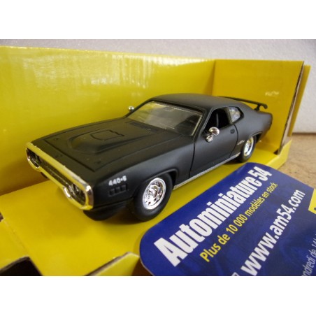 Plymouth GTX Black 1971 94218BK YatMing Lucky Die Cast