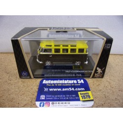Volkswagen T1 Microbus 1962 Samba 23 fenêtres Yellow 43209YL  Lucky Die Cast YatMing