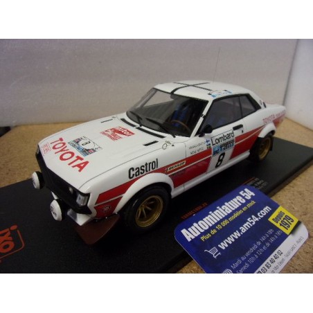 1977 Toyota Celica 2000GT RA21 n°8 Mikkola - Hertz RAC Rally 18RMC189A Ixo Models