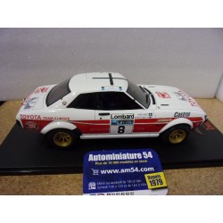 1977 Toyota Celica 2000GT RA21 n°8 Mikkola - Hertz RAC Rally 18RMC189A Ixo Models