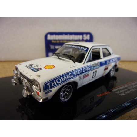 1974 Ford Escort RS 1600 MK1 n°23 Coleman - o'Sullivan RAC Rally RAC439 Ixo Models