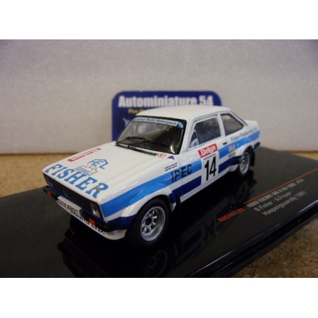 1981 Ford Escort RS 1800 MK2 n°14 Fisher - Frazer RAC441 Ixo Models