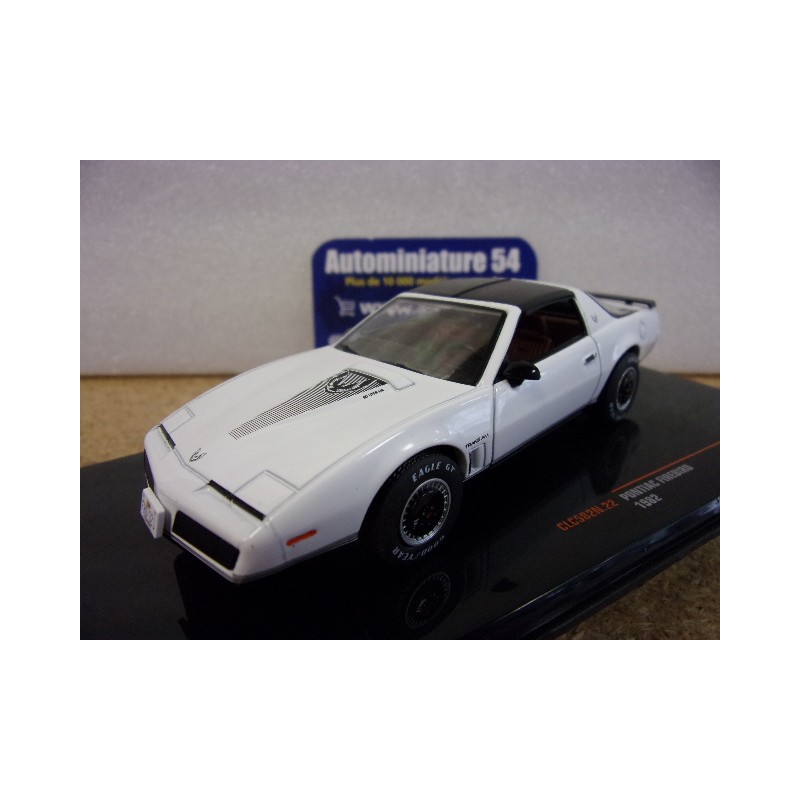 Pontiac Firebird White 1982 CLC582 Ixo Models
