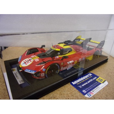 2024 Ferrari 499P AF Corse n°50 Fuoco - Molina - Nielsen 1st Winner Le Mans LS18LM048 Look Smart
