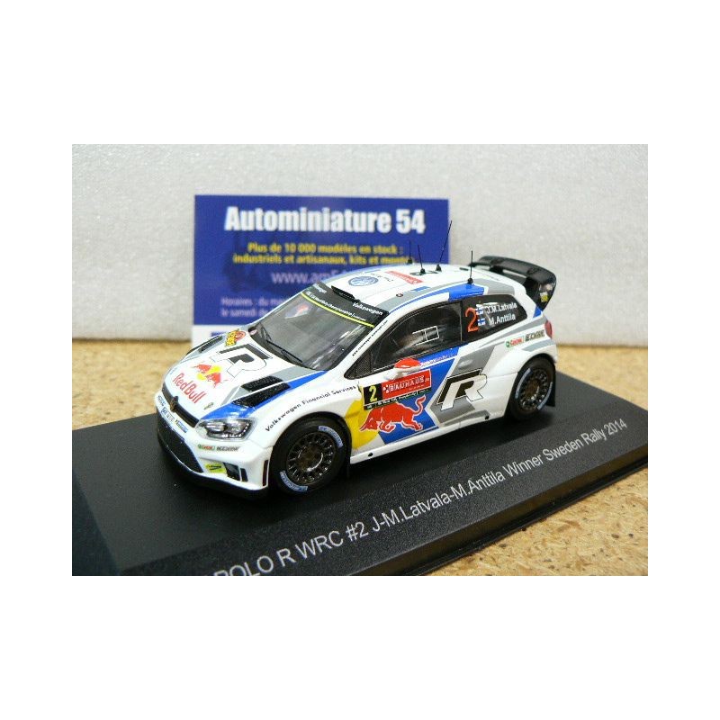 2014 Polo R WRC n°2 Latvala - Anttila WBR024 WhiteBox