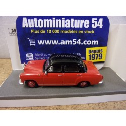 Mercedes 180D W120 Ponton Red - Black 1/64 452037300 Schuco