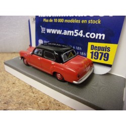 Mercedes 180D W120 Ponton Red - Black 1/64 452037300 Schuco