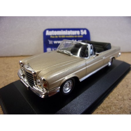Mercedes Benz 280 SE 3.5 Cabrio Gold 1970 940038130 MaXichamps