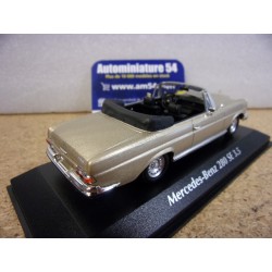 Mercedes Benz 280 SE 3.5 Cabrio Gold 1970 940038130 MaXichamps