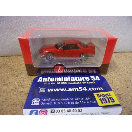 Nissan Skyline GT-R BNR32 Red JC64G-008-RD Tarmac Works JCollection