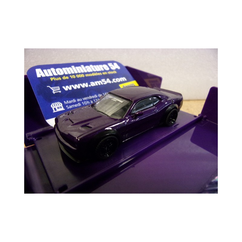Dodge Challenger SRT Hellcat Purple + boite camion LB Works T64G-TL039-PU Tarmac Works
