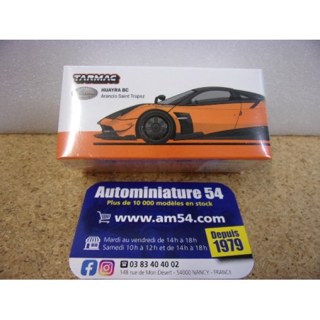 Pagani Huayra BC Arancio Saint Tropez T64G-TL014-OR Tarmac Works