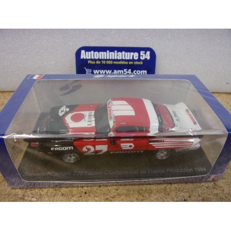 1984 Chevrolet Camaro Z28 Facom n°27 Jean Pierre Jarier 1st Champion France Production SF004 Spark Model