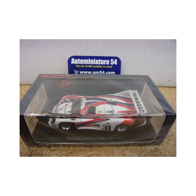 1985 Rondeau M382 n°31 Yver - Servanin - Rousselot Le Mans S8464 Spark Model