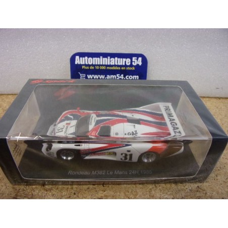 1985 Rondeau M382 n°31 Yver - Servanin - Rousselot Le Mans S8464 Spark Model