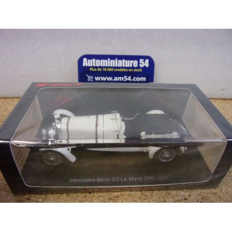1932 Mercedes Benz SS n°1 Foucret - Foucret Le Mans S7784 Spark Model