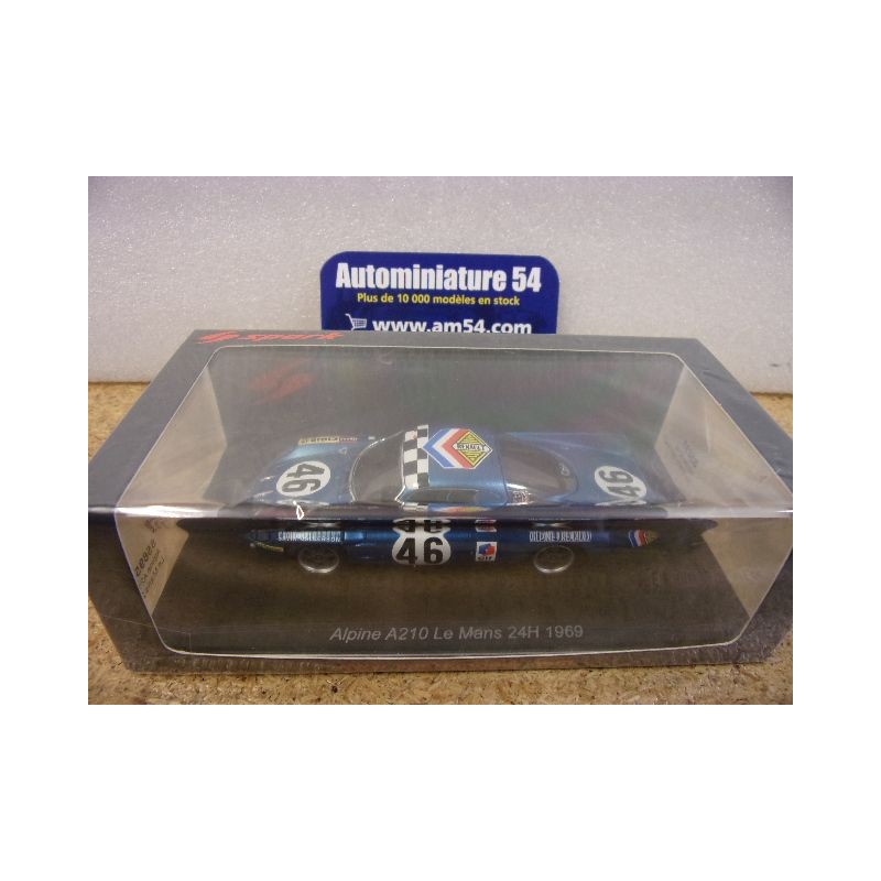 1969 Alpine A210 n°46 Le Guellec - Tramont Le Mans S5695 Spark Model