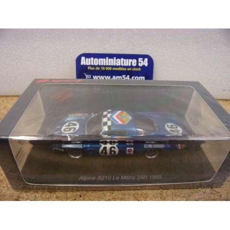 1969 Alpine A210 n°46 Le Guellec - Tramont Le Mans S5695 Spark Model