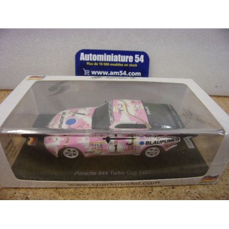 1987 Porsche 944 Turbo Cup n°1 SG939 Spark Model