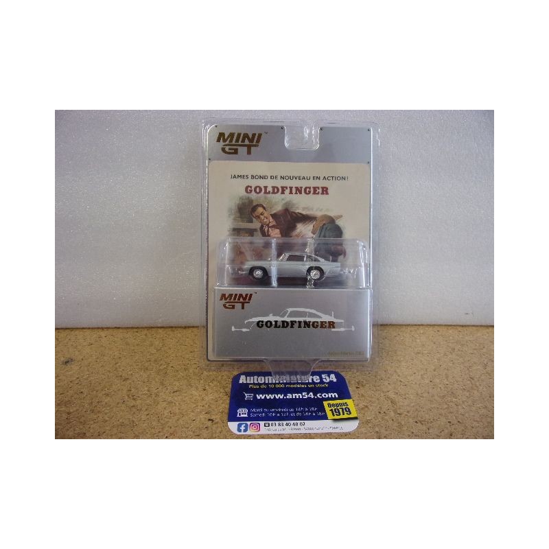 Aston Martin DB5 Goldfinger James Bond French Version MGT00900-007F Mini GT