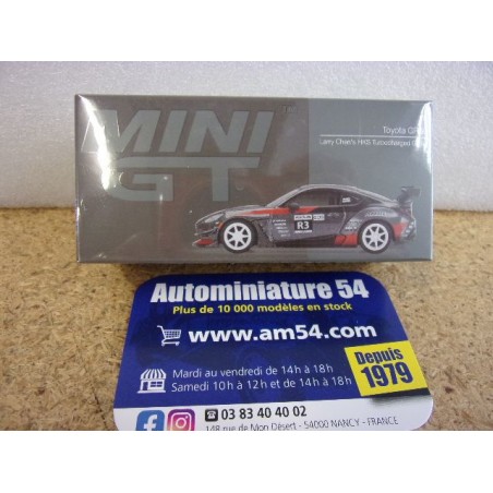 Toyota GR86 Larry Chen'S HKS Turbocharged MGT00820 True Scale Models Mini GT