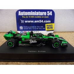 2024 Stake F1 Sauber C44 n°77 Valtteri Bottas Bahrain Y366 Spark Model Sparky 1.64