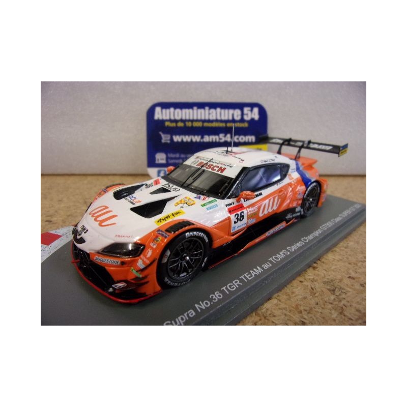 2021 Toyota Tom's GR Supra n°36 Sekiguchi - Tsuboi 1st Champion Super GT500 43SGT2021 Spark Model