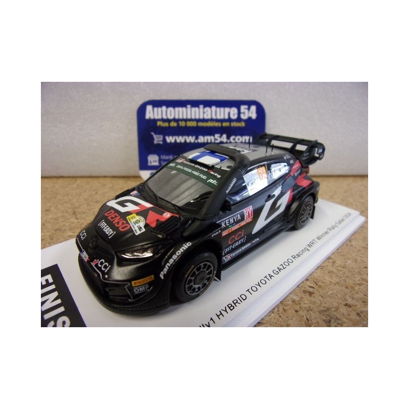 2024 Toyota GR Yaris Rally1 n°69 K.Rovanpera - J.Halttunen 1st Winner Safari S6873 Spark Model