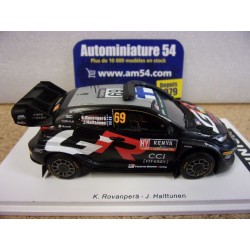 2024 Toyota GR Yaris Rally1 n°69 K.Rovanpera - J.Halttunen 1st Winner Safari S6873 Spark Model