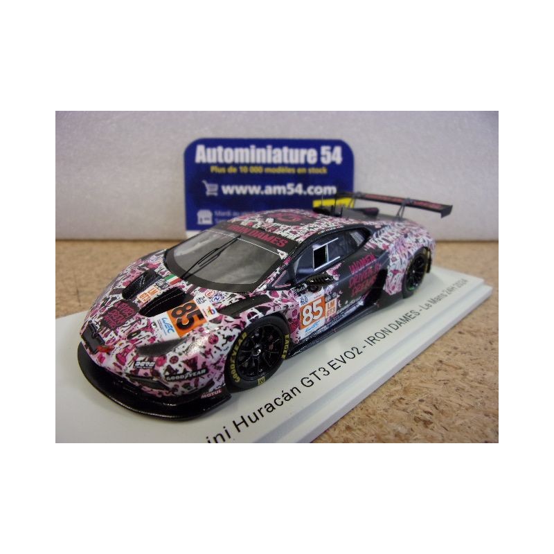 2024 Lamborghini Huracan GT3 Evo2 Iron Dames n°85 Bovy - Gatting - Frey Le Mans S9157 Spark Model