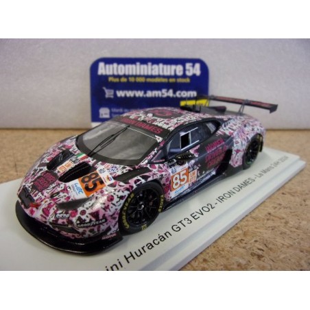 2024 Lamborghini Huracan GT3 Evo2 Iron Dames n°85 Bovy - Gatting - Frey Le Mans S9157 Spark Model