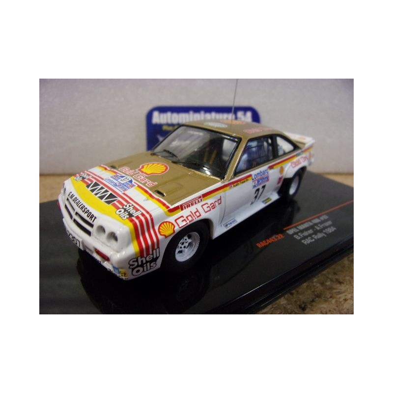 1984 Opel Manta 400 n°37 Fisher - Frazer RAC Rally RAC443 Ixo Models