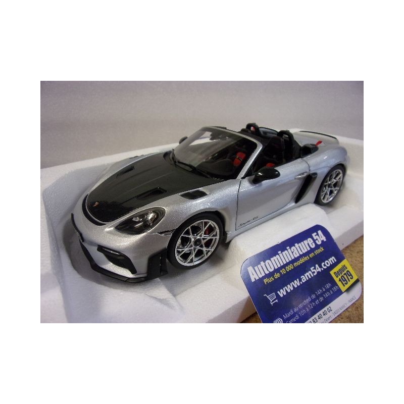 Porsche 718 RS Spyder GT Silver 2023 187270 Norev