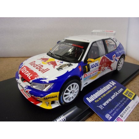 2017 Peugeot 306 Maxi n°1 Loeb - Elena Rally du Var S1808308 Solido