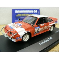 1984 Opel Manta B400 Bastos Colsoul - Lopes n°153 Paris Alger dakar 05545 Schuco
