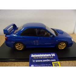 Subaru Impreza WRX STi Sonic Blue 2003 S1812301 Solido
