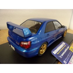 Subaru Impreza WRX STi Sonic Blue 2003 S1812301 Solido