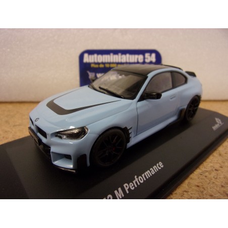 BMW M2 G87 M Performance Zandvort Blue S4314601 Solido