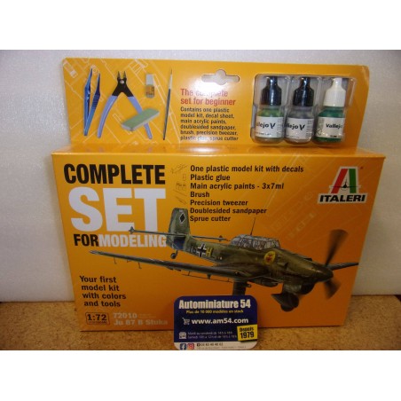 Set Maquette Ju 87 B Stuka n°72010 Italeri Maquette 1.72