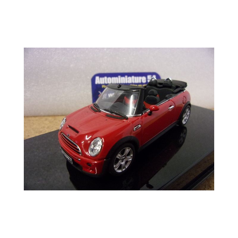 Mini Cooper S Cabrio Red 54849 Auto Art
