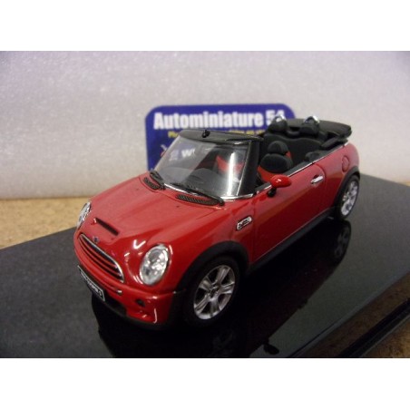 Mini Cooper S Cabrio Red 54849 Auto Art
