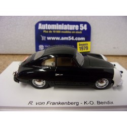 1953 Porsche 356 1500 n°422 Von Frankenberg - Bendix Monte Carlo S6133 Spark Model