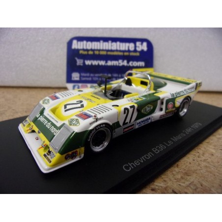 1979 Chevron B36 n°27 Sourd - Vetsch - Carmillet 24H Le Mans S9419 Spark Model