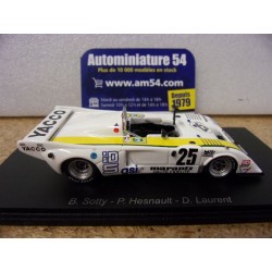 1980 Chevron B36 n°25 Sotty - Hesnault - Laurent 17th 24H Le Mans S9420 Spark Model
