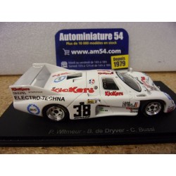 1982 Rondeau M382 n°38 Witmeur - De Dryver - Bussi 15th Le Mans S8460 Spark Model