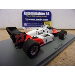 1983 Alfa Roméo 183T n°23 Mauro Bladi 5th Dutch GP S8805 Spark Model